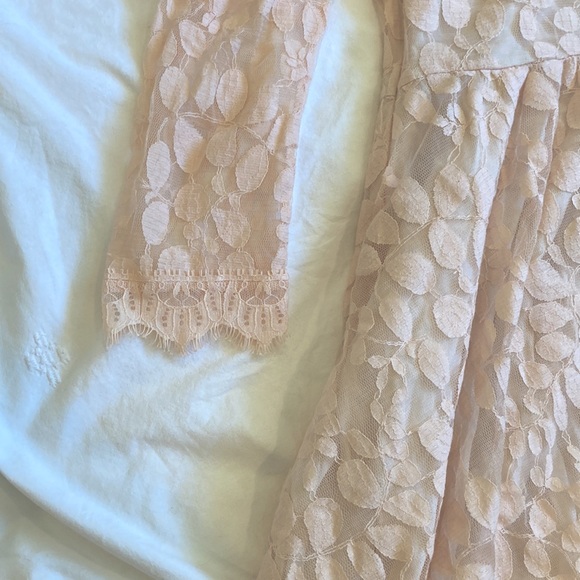 Free People Blush Lace Dress - Picture 5 of 5
